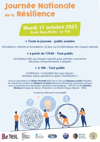 Journée nationale de la résilience – Une Journée de sensibilisation aux risques majeurs