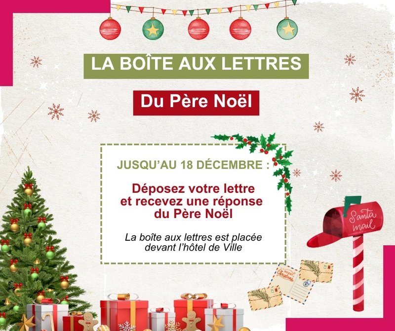 La Boîte aux Lettres du Père Noël est arrivée !