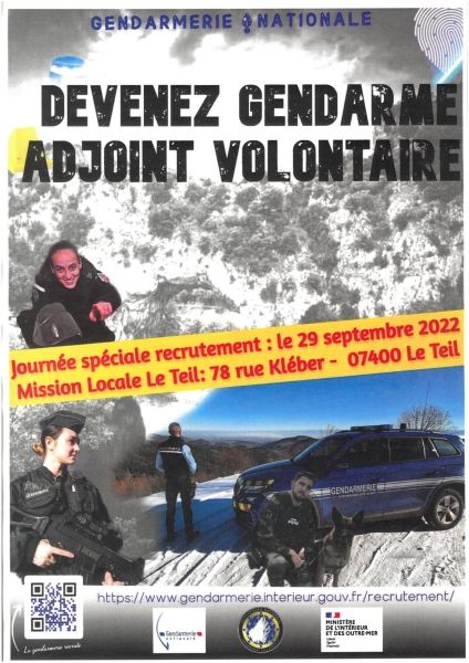 La gendarmerie recrute !
