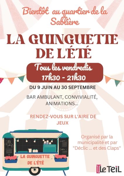 La guinguette de l'été - Quartier de La Sablière