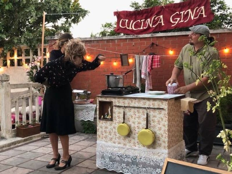 La soirée de Gina : Pasta, marionnette et musique !