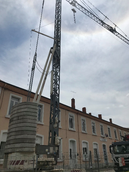 Lancement officiel des travaux de l'école du Centre - juin 2021 - 2