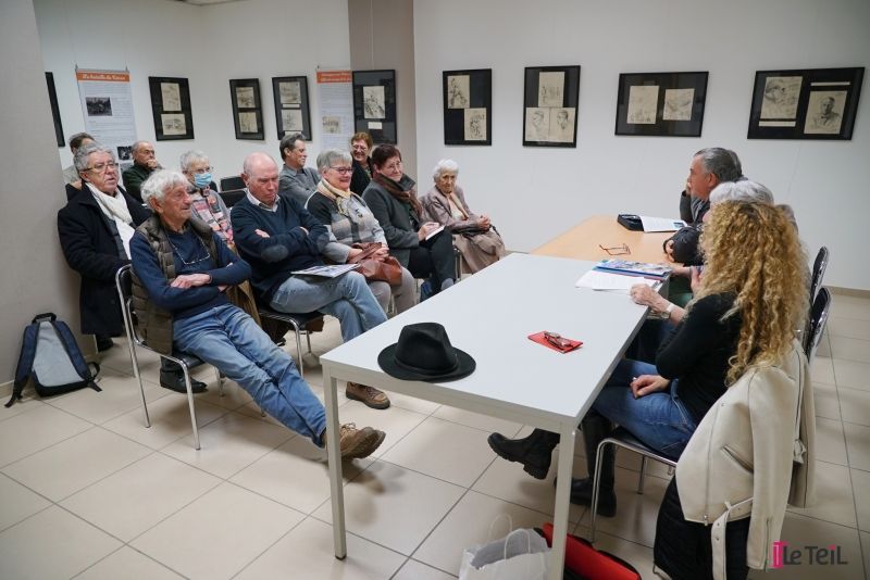 Le dernier numéro « Mémoire du Teil » a été présenté officiellement -3