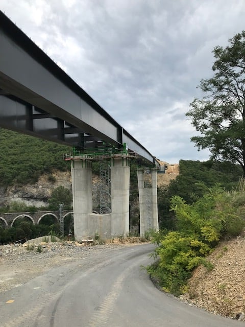 Le Préfet de l'Ardèche a visité le chantier du contournement du Teil - Juillet 2021 -3