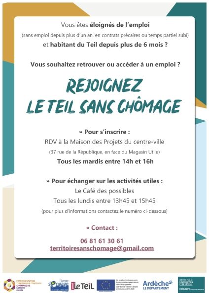 LE TEIL SANS CHÔMAGE