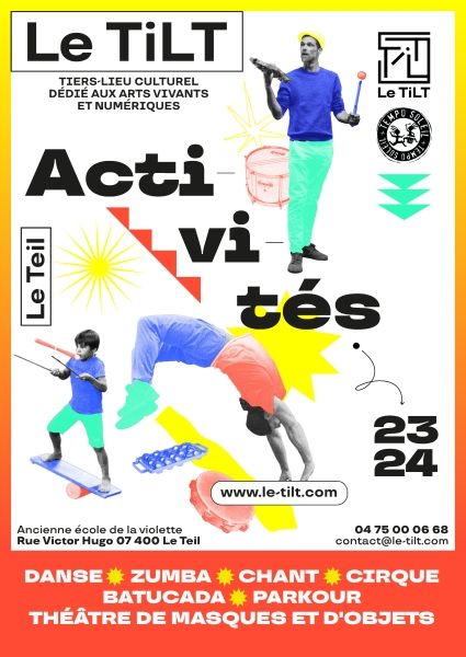 Le TiLT vous propose de nouvelles activités sur Le Teil !