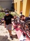 Les ateliers Vélo avec Alex du "Repair Vélo" se poursuivent à La Violette