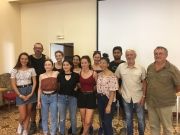 Les basketteuses en Mairie