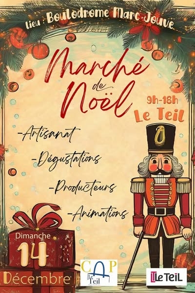 Les inscriptions pour le Marché de Noël 2025 sont ouvertes !