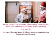Noël 2021 - Petits Frères des Pauvres : sous leur sapin, il y a votre sourire !