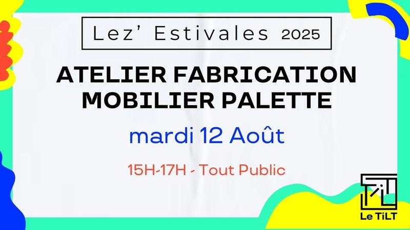 Atelier de fabrication de mobilier en palette
