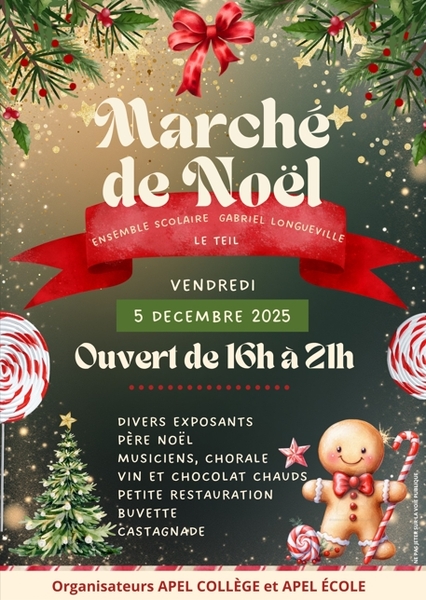 Marché de Noël - Ensemble Bienheureux Gabriel Longueville