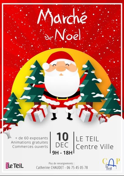 Marché de Noël CAP Le Teil - 2023