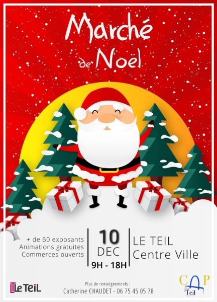 Marché de Noël le teil 2023