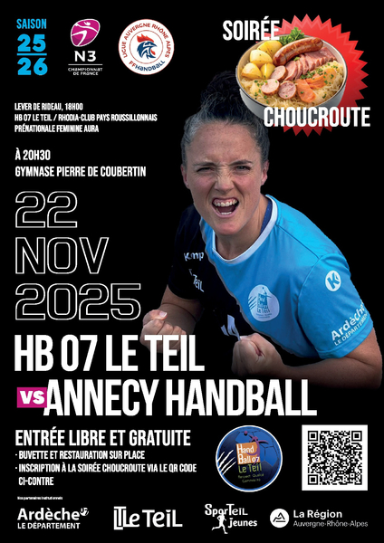 Match HB07 Contre Annecy