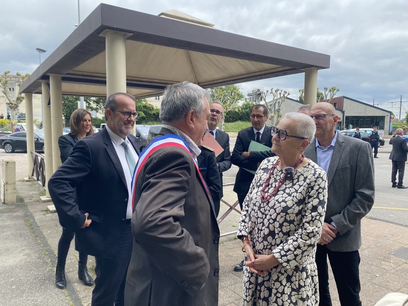 La Ministre Françoise Gatel en visite au Teil pour évoquer la reconstruction de la Ville