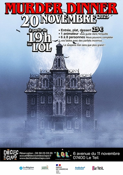 Murder Dinner au LOL !