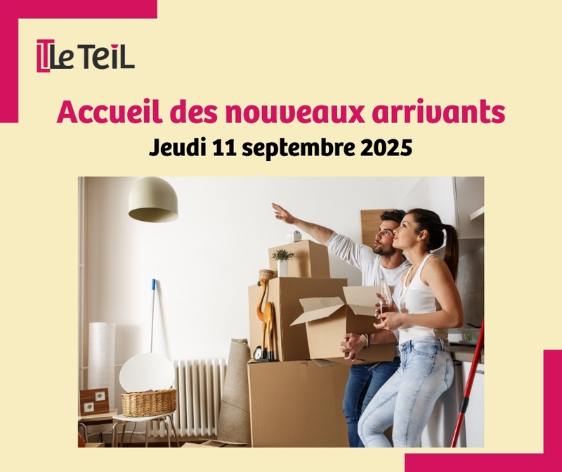 Vous venez de vous installer sur la Commune ? Pensez à vous inscrire à l'Accueil des nouveaux arrivants