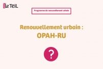 Opération Programmée d'amélioration de l'Habitat et de Renouvellement Urbain (OPAH-RU)