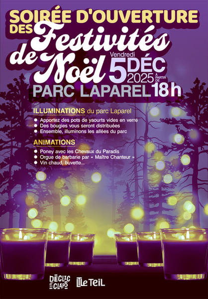 Ouverture des Festivités de Noël !