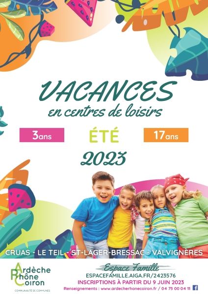 Ouverture des inscriptions au centre de loisirs