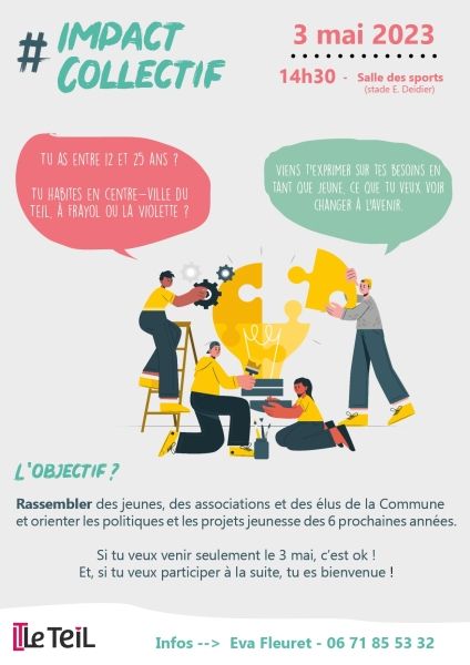Participation citoyenne : quelle vision pour la jeunesse du Teil ?