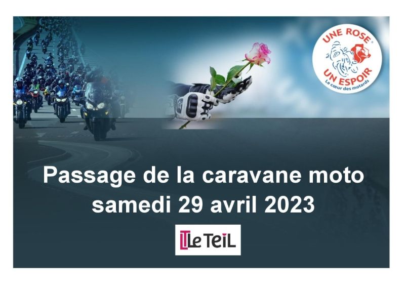 Passage de la caravane moto au Teil le 29 avril 2023.pub