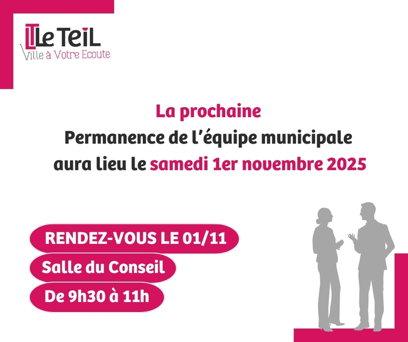 Permanence de l’équipe municipale