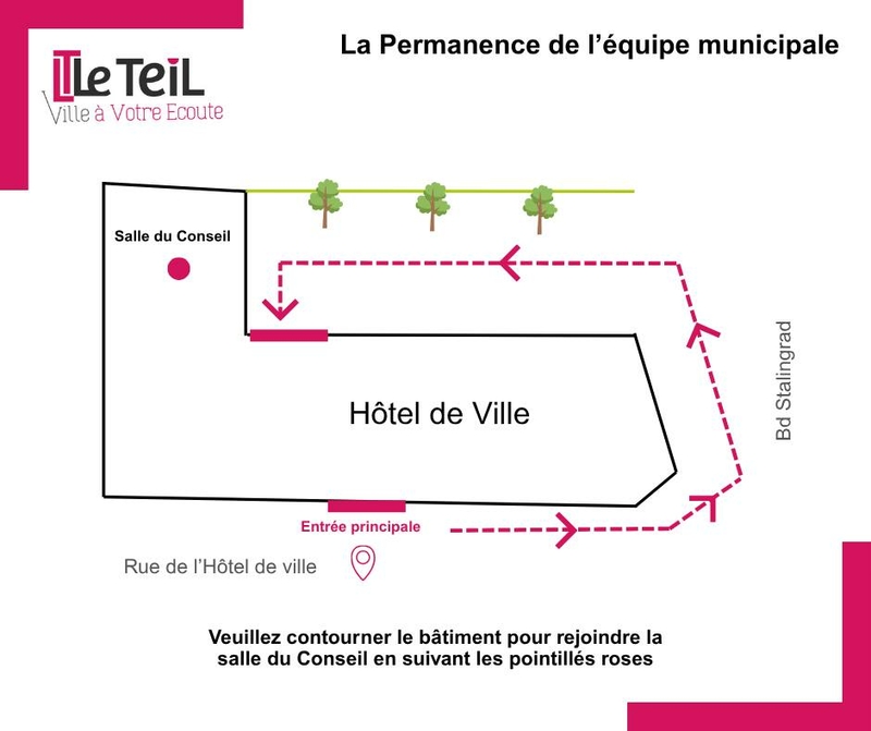 Permanence de l'équipe municipale