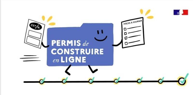 Permis de construire en ligne - janvier 2022