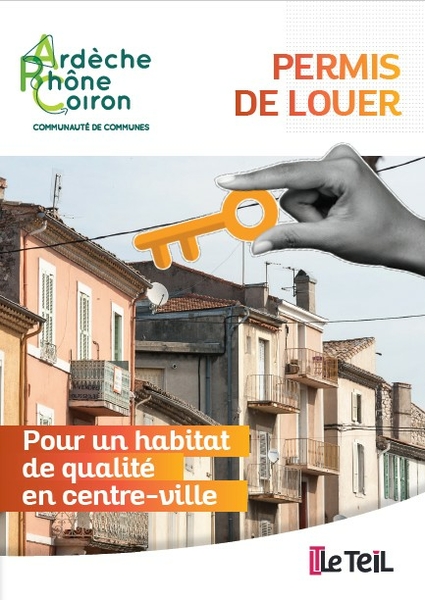 Rappel – Permis de louer en centre-ville du Teil pour lutter contre l’habitat indigne