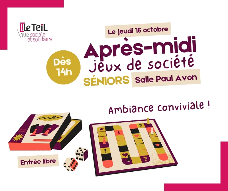 Après-midi jeux pour nos séniors !