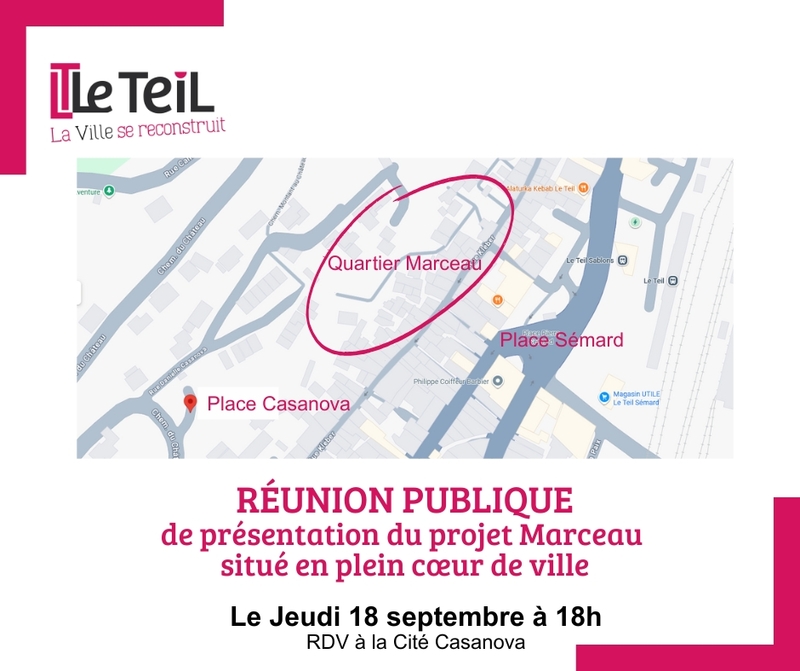 Réunion publique Quartier Marceau