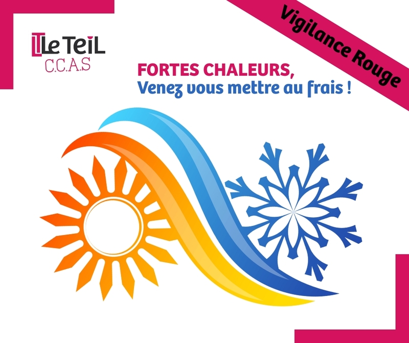 Vigilance Canicule ROUGE - Venez vous rafraîchir