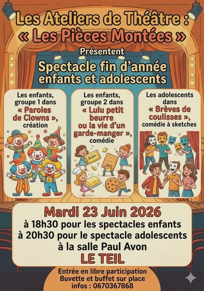 Spectacles Les Pièces Montées