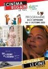 Cinéma Le Regain : programme cinéma du 21 septembre au 11 octobre