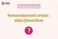 Renouvellement urbain : les aides financières