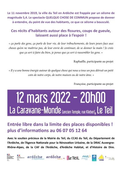 Quelque chose de commun - 12 mars 2022 -1