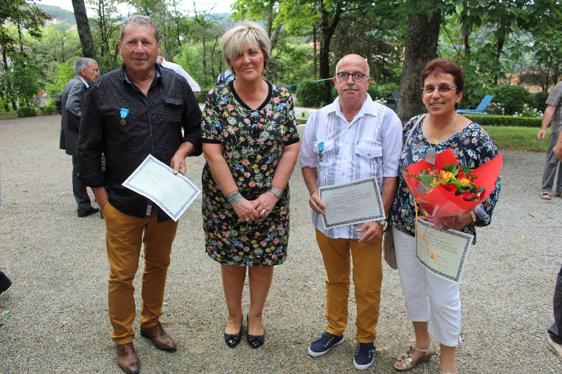 Remise de la médaille jeunesse et sports