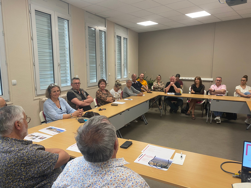 Rencontre avec les commerçants teillois