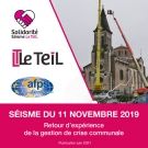 Séisme du 11 novembre 2019 : le retour d’expérience de la gestion de crise communale a été rédigé