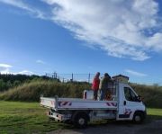 Retour sur image...le grand nettoyage du bord du Rhône !