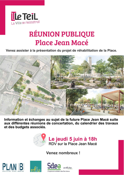Réunion publique Place Jean Macé !