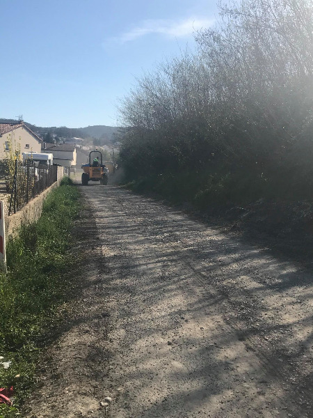Rue de Chastagnon et impasse des Terrasses - travaux mars-avril 2021 -3