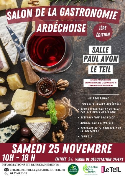 Salon de la gastronomie Ardéchoise - 25-11-2023