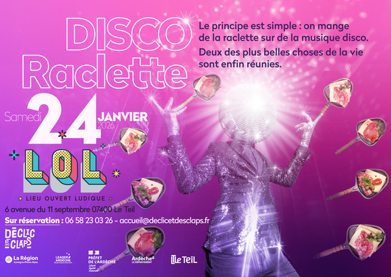 Disco Raclette au LOL !
