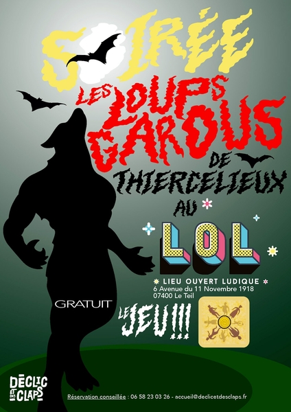 Soirée Loups Garous au LOL !