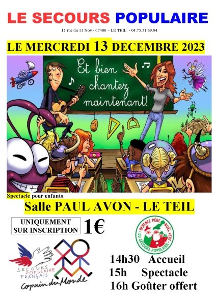 Spectacle du Père-Noël vert