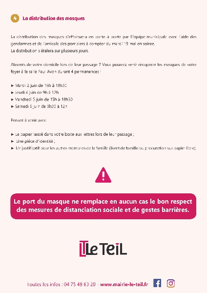Un masque pour chaque teillois -2