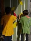 Une fresque à l'école de Mélas